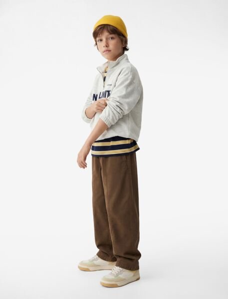 Koton Gri Sweatshirt 6Skb10169Tk Gri - 9-10