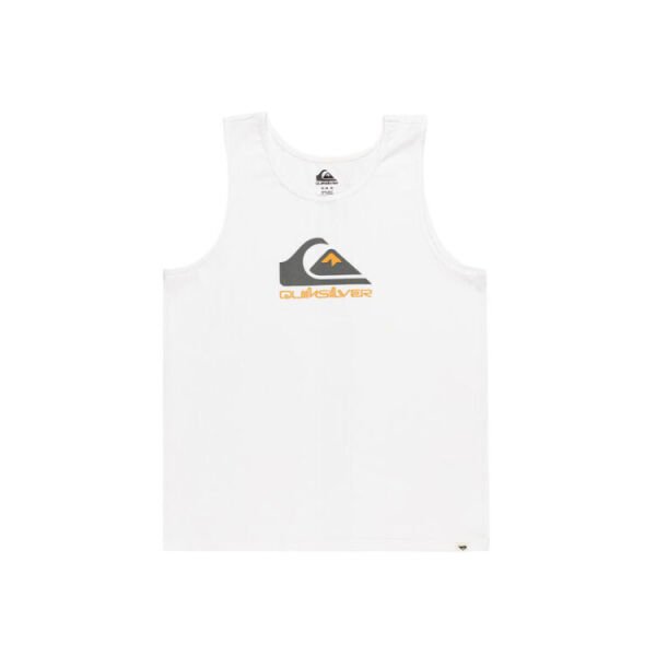 Quiksilver Comp Logo Tank Erkek Tişört Beyaz - M