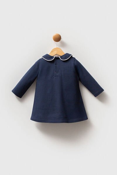 U.S.Polo Assn Kız Bebek Pike Elbise 6-9 - Pembe