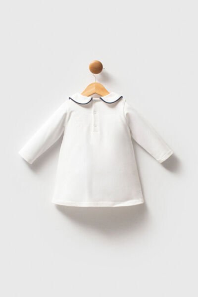 U.S.Polo Assn Kız Bebek Pike Elbise 6-9 - Pembe