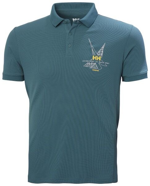 HELLY HANSEN HP Race Sailing Erkek Polo T-Shirt Yeşil - M