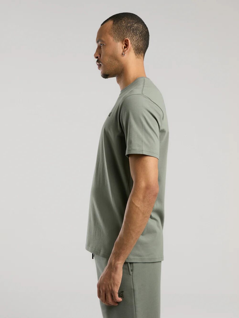 Ever Essentials Basic Regular Erkek Tişört TM0083 Haki - XXL