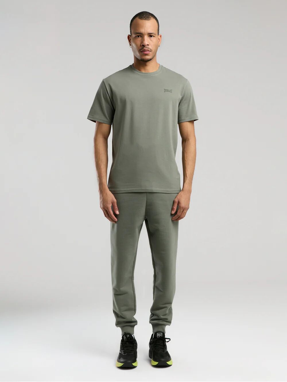 Ever Essentials Basic Regular Erkek Tişört TM0083 Haki - XXL