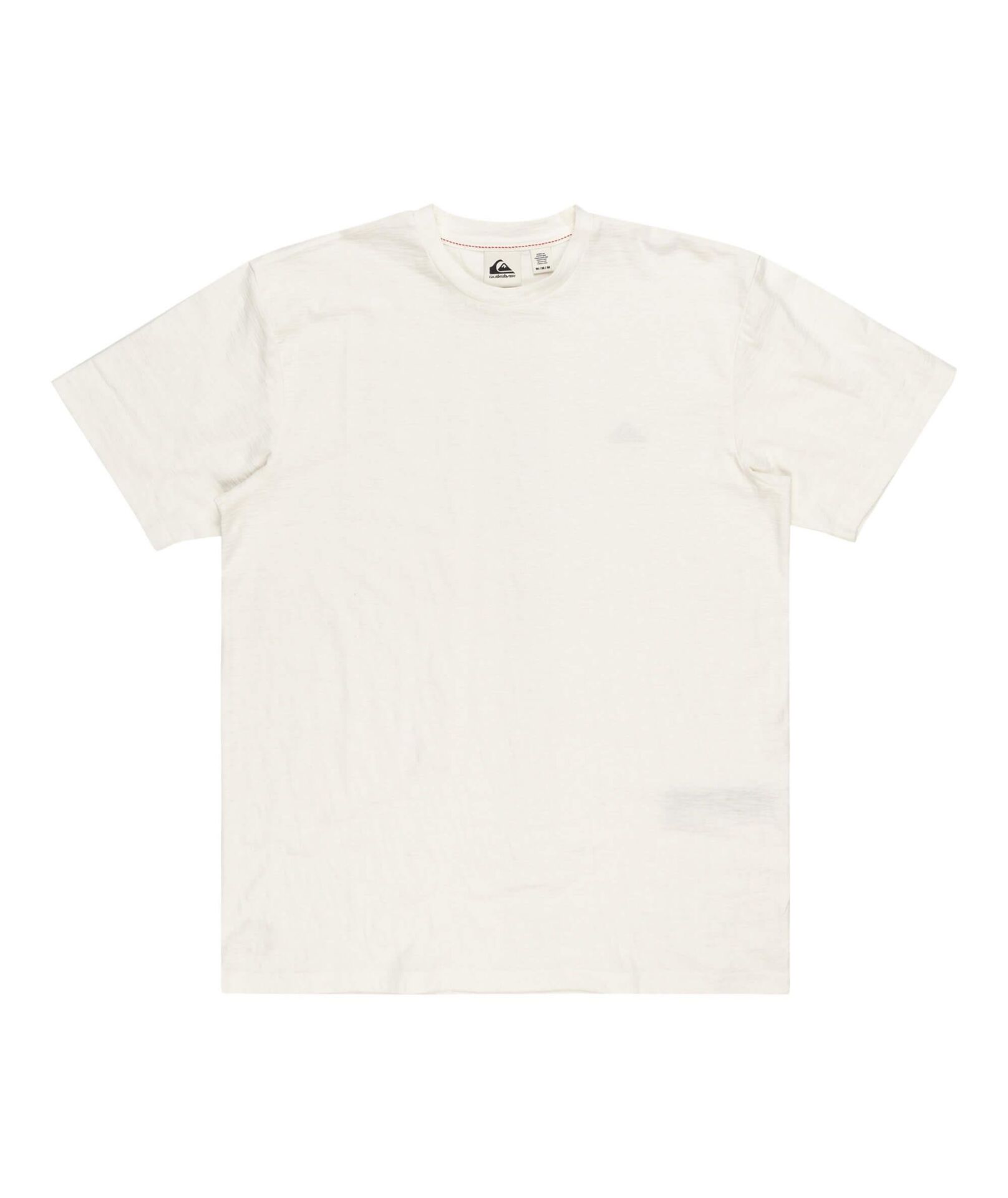 Quiksilver Slub Roundneck Erkek Tişört Beyaz - M