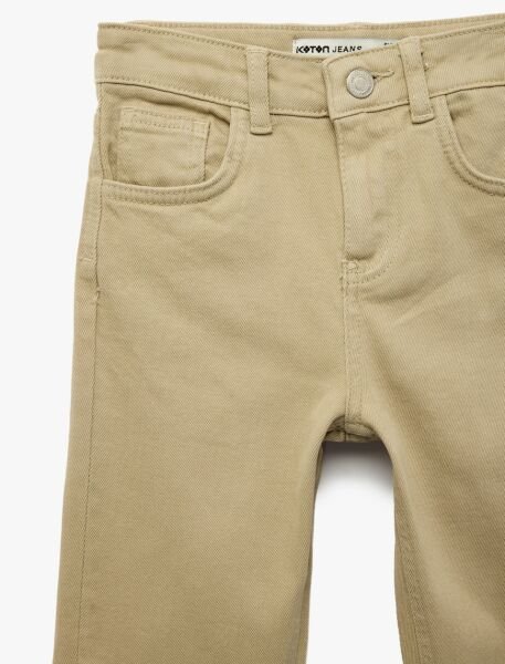 Koton Bej Pantolon 6Skb40040Td Bej - 9-10