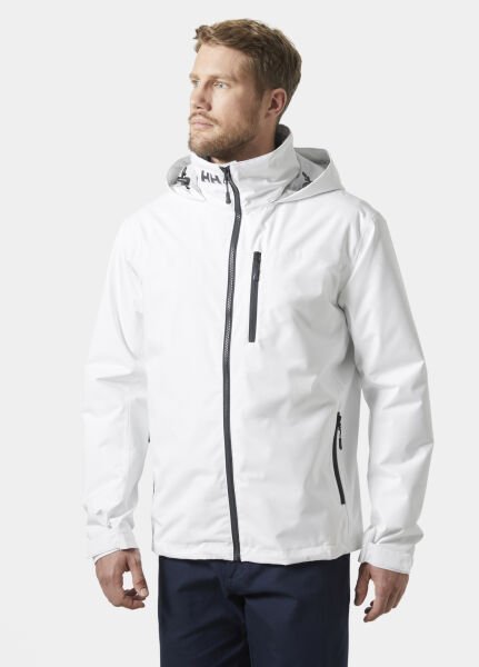 HELLY HANSEN Crew Hooded Midlayer Sailing Erkek Mont Beyaz - L