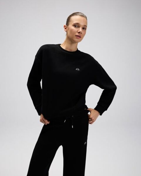 Ellesse Kadın Sweatshirt EF540 L - Siyah