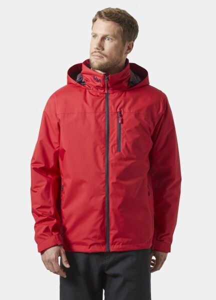 HELLY HANSEN Crew Hooded Midlayer Sailing Erkek Mont Kırmızı - XL