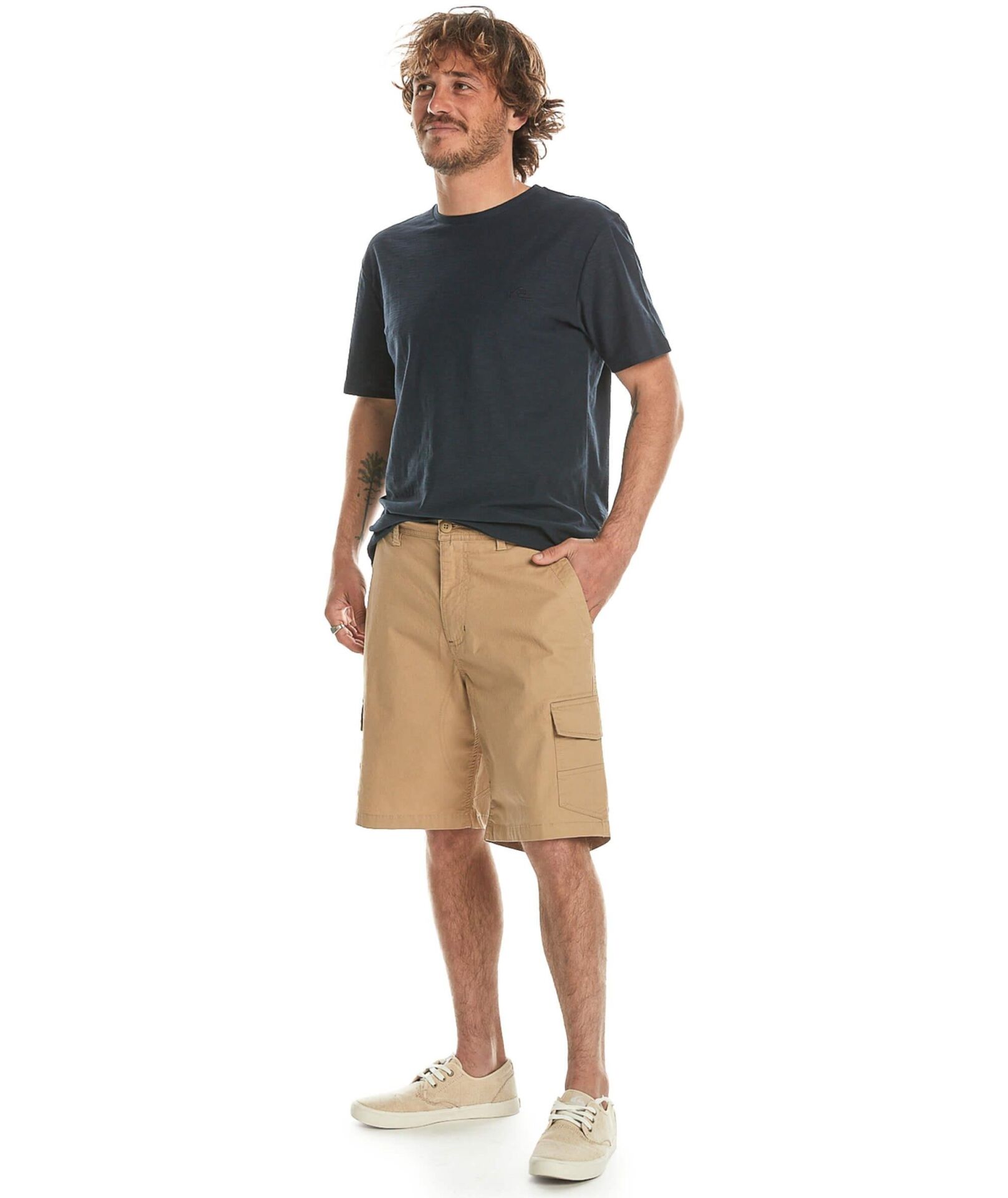 Quiksilver Mw Cargo Short Erkek Bej Şort Bej - 34