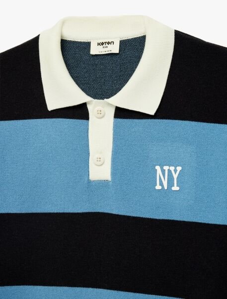 Koton Mavi Triko Kazak 6Skb90005Tt Mavi - 9-10