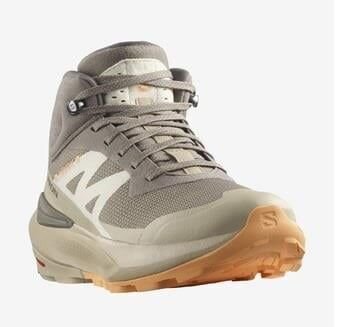 Salomon Elixir Activ Mid Gore-Tex Kadın Outdoor Bot Kahverengi - 38