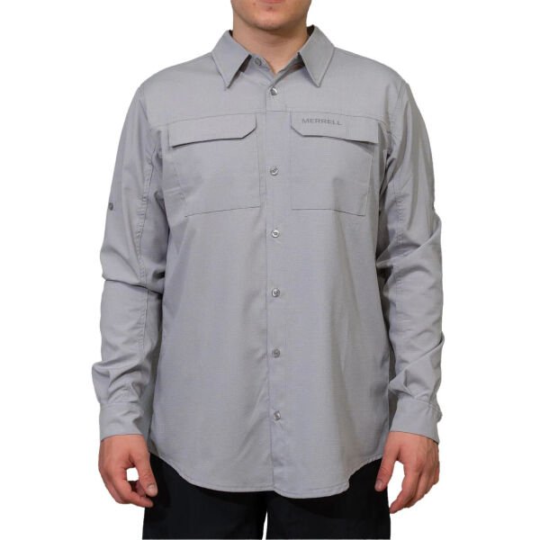 MERRELL Gusto Erkek Gömlek Gri - S