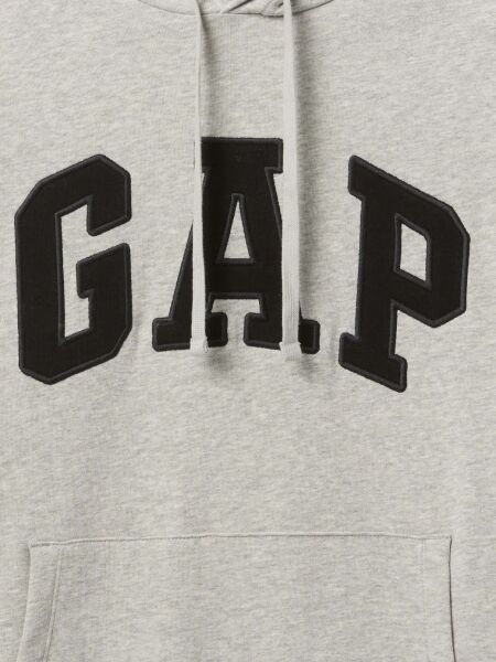 Gap Erkek Sweatshirt V-FRCH FT HERITAGE LOGO PO Lacivert - XXL