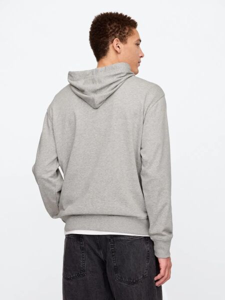Gap Erkek Sweatshirt V-FRCH FT HERITAGE LOGO PO Lacivert - XXL