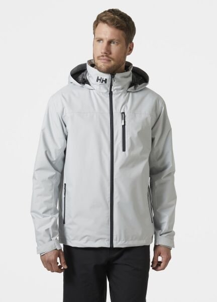 HELLY HANSEN Crew Hooded Midlayer Sailing Erkek Mont Gri - M