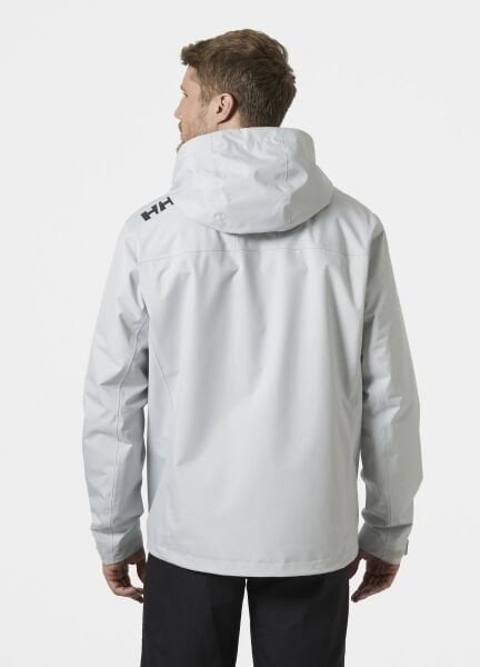 HELLY HANSEN Crew Hooded Midlayer Sailing Erkek Mont Gri - M