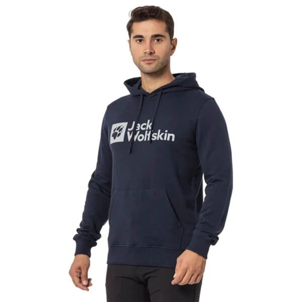 Jack Wolfskin ARTHUR HOODY M Erkek Sweatshirt Siyah - L