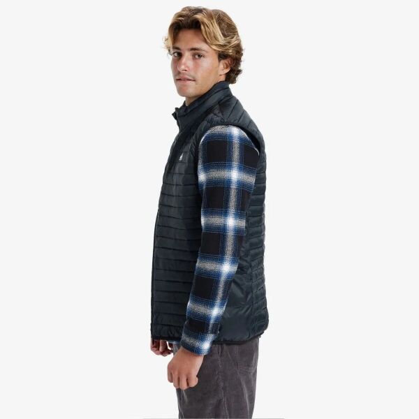 Quiksilver Scaly Sleeveless Yelek Siyah - XL