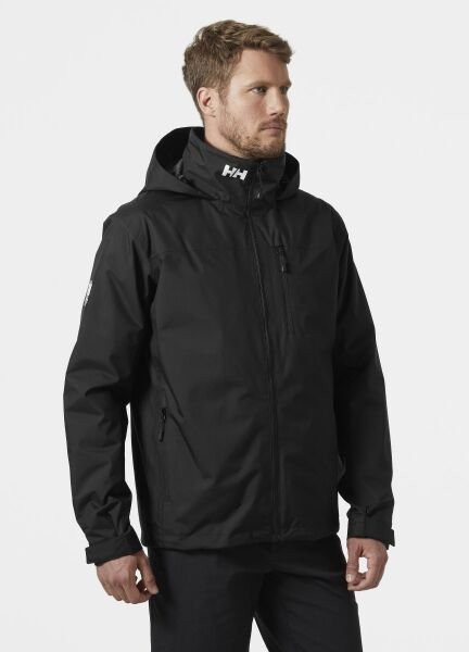HELLY HANSEN Crew Hooded Midlayer Sailing Erkek Mont Siyah - XXXXXL