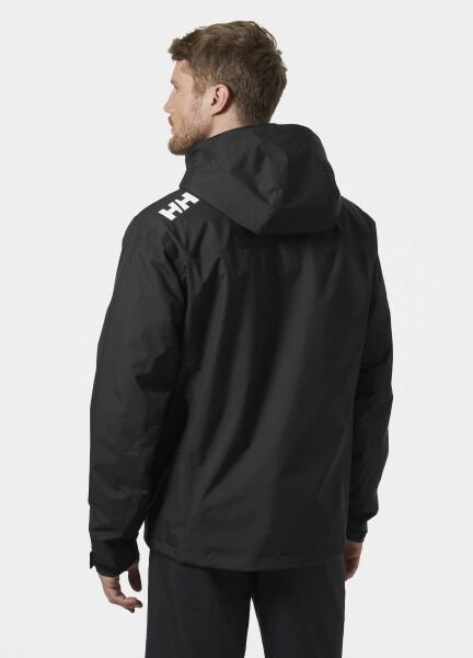 HELLY HANSEN Crew Hooded Midlayer Sailing Erkek Mont Siyah - XXXXXL