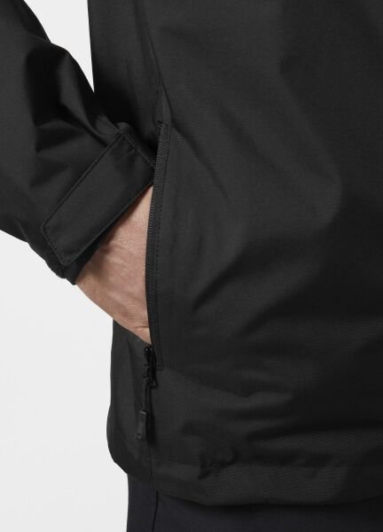 HELLY HANSEN Crew Hooded Midlayer Sailing Erkek Mont Siyah - XXXXXL