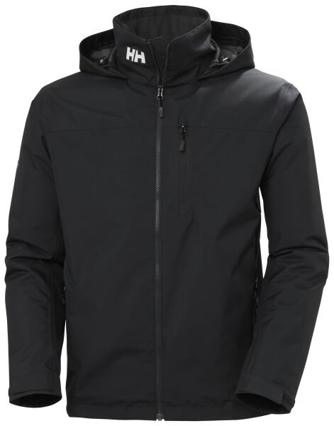 HELLY HANSEN Crew Hooded Midlayer Sailing Erkek Mont Siyah - XXXXXL