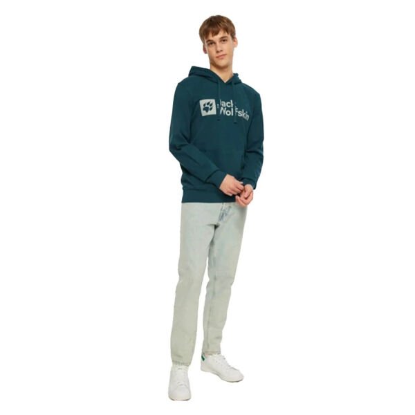 Jack Wolfskin ARTHUR HOODY M Erkek Sweatshirt Yeşil - L