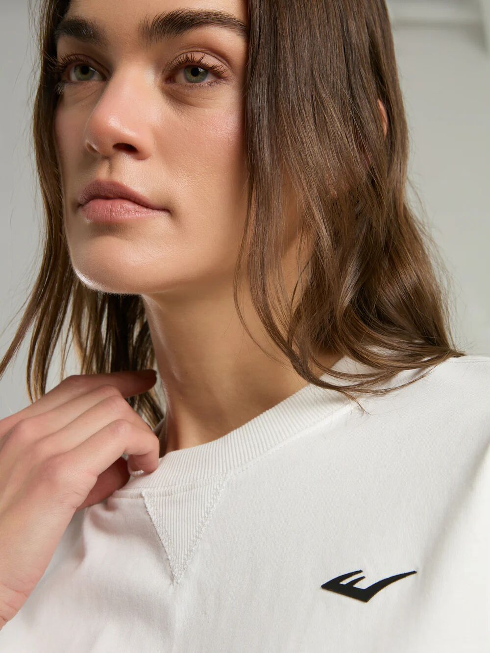 Ever Classics Wmn Comfort Kadın Crop Tişört TW0031 Siyah - L