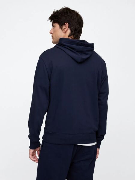 Gap Erkek Sweatshirt V-FRCH FT HERITAGE LOGO PO Lacivert - XXL