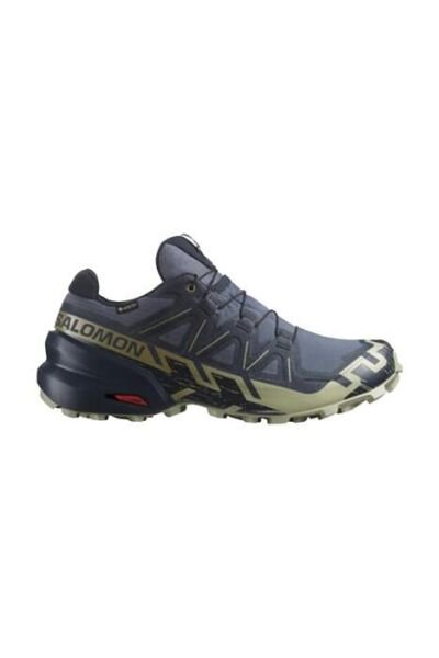 Salomon Speedcross 6 Gore-Tex Erkek Outdoor Koşu Ayakkabısı Koyu Gri - 42