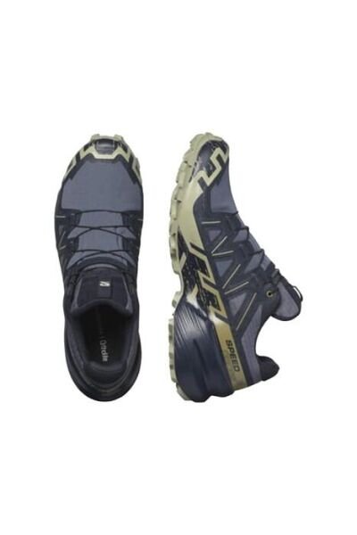 Salomon Speedcross 6 Gore-Tex Erkek Outdoor Koşu Ayakkabısı Koyu Gri - 42