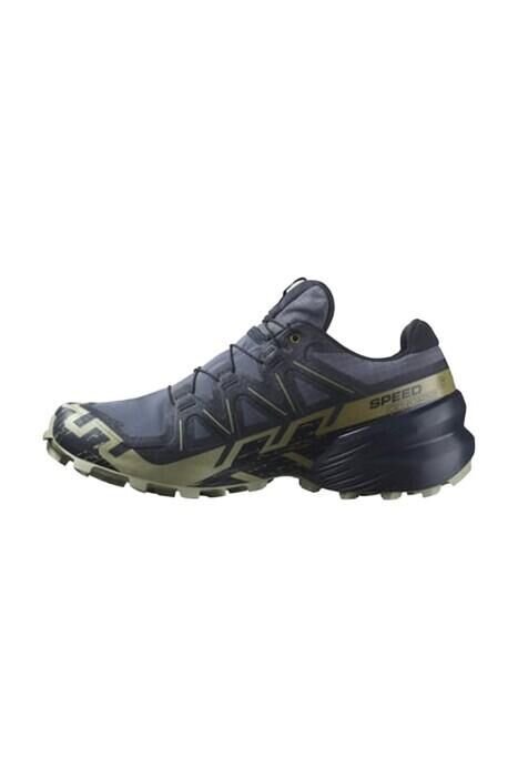 Salomon Speedcross 6 Gore-Tex Erkek Outdoor Koşu Ayakkabısı Koyu Gri - 42