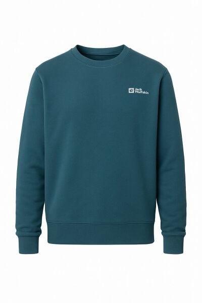 Jack Wolfskin MARK SWEAT M Erkek Sweatshirt Yeşil - L