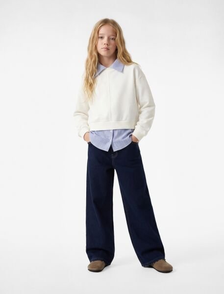 Koton Ekru Sweatshirt 6Skg10007Ak Ekru - 9-10