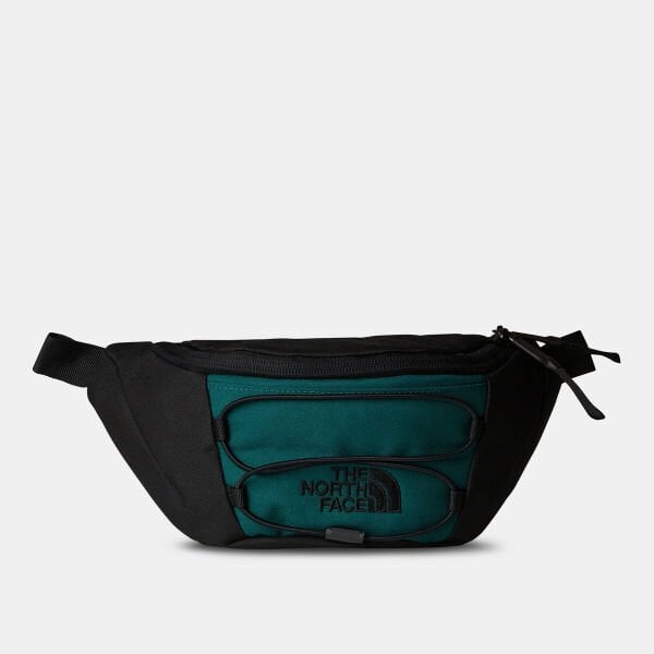 The North Face Jester Lumbar Unisex Bel Çantası Siyah Koyu Yeşil - Tek Beden