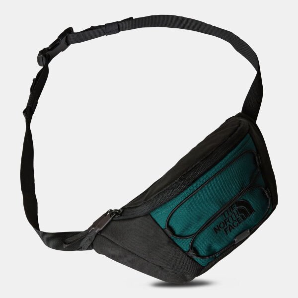 The North Face Jester Lumbar Unisex Bel Çantası Siyah Koyu Yeşil - Tek Beden