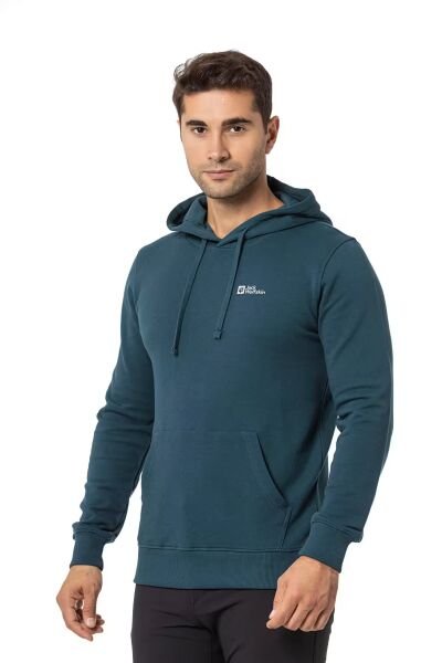 Jack Wolfskin TOMMY HOODY M Erkek Sweatshirt Mavi - M