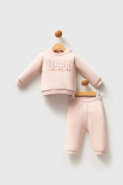 U.S.Polo Assn Kız Bebek 2 li Takım