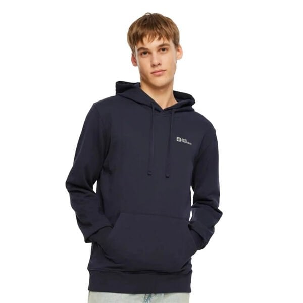 Jack Wolfskin TOMMY HOODY M Erkek Sweatshirt Mavi - M