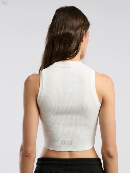 Ever Relaxed Rib Kadın Thick-Strapped Atlet TW0024 Beyaz - L