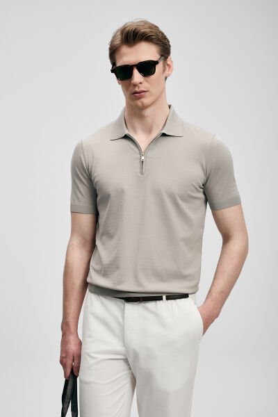 LUFİAN North Erkek Modal Karışımlı Kazak 111090136 L - Kum