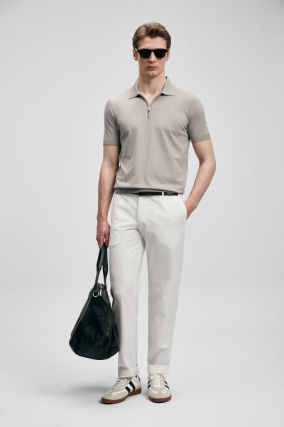 LUFİAN North Erkek Modal Karışımlı Kazak 111090136 L - Kum