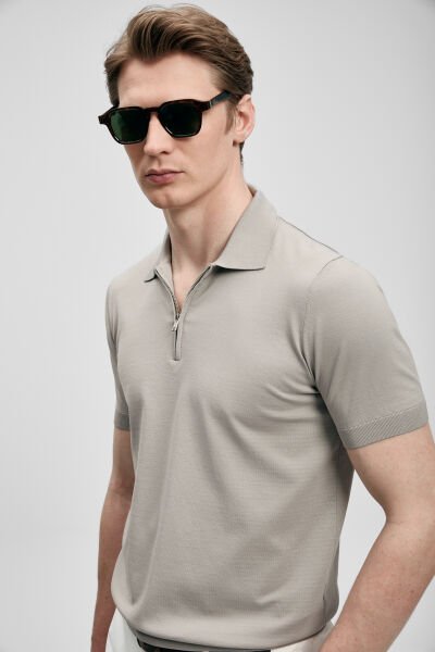 LUFİAN North Erkek Modal Karışımlı Kazak 111090136 L - Kum