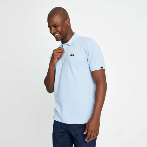 Ellesse Erkek Polo T-shirt M-EM132 Mavi - XL