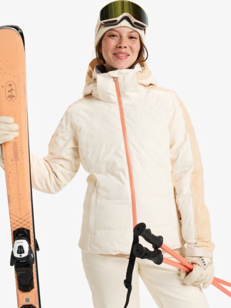 Roxy SNOWBLIZZARD JK Kadın Mont Krem - XS