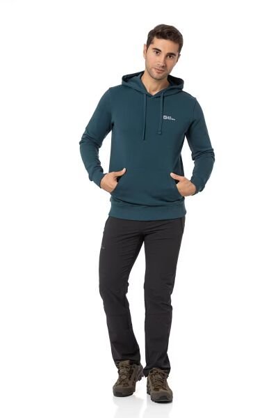 Jack Wolfskin TOMMY HOODY M Erkek Sweatshirt Yeşil - L