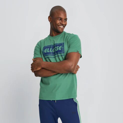 Ellesse Erkek T-shirt M-EM160 Yeşil - XL