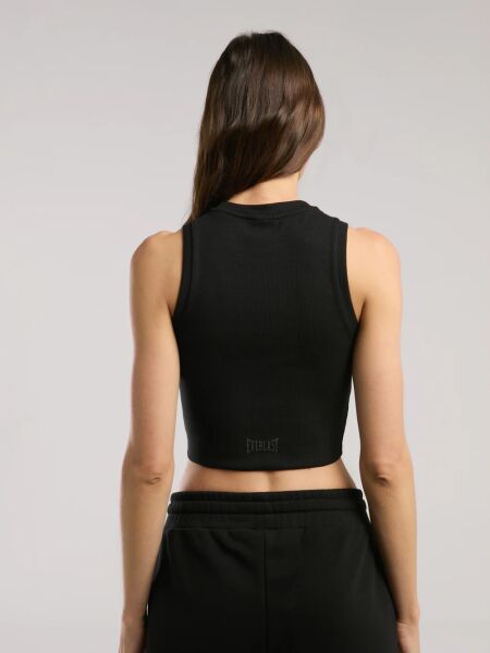 Ever Relaxed Rib Kadın Thick-Strapped Atlet TW0024 Siyah - L