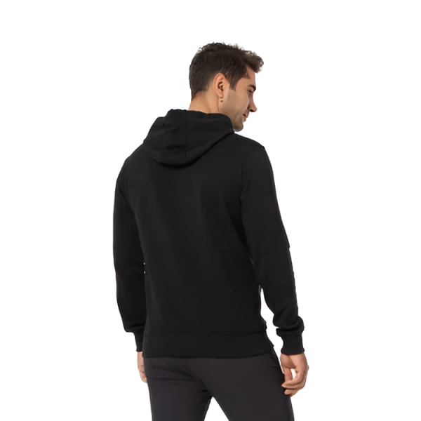 Jack Wolfskin TOMMY HOODY M Erkek Sweatshirt Siyah - XXL