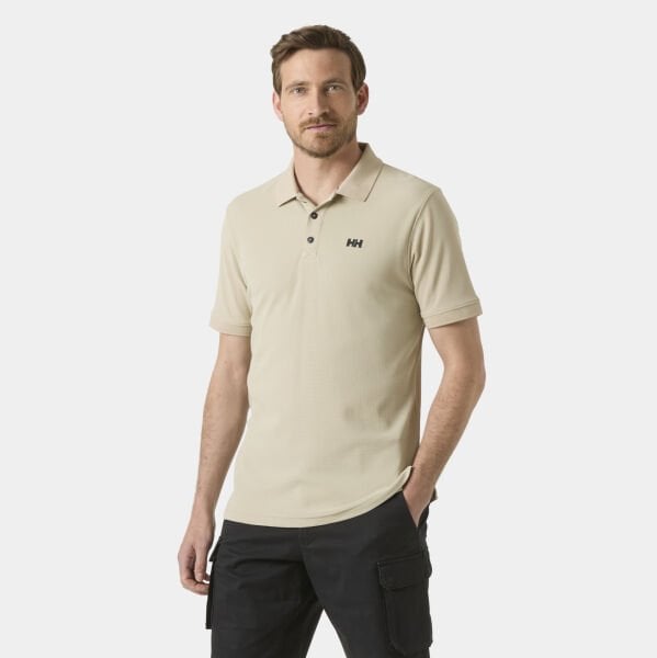 HELLY HANSEN Driftline Erkek Polo T-shirt L - Pink Shake